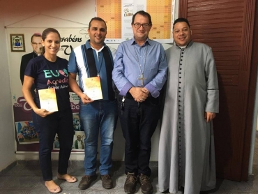 Presidente da RCCPARÁ visita Bispo de Marabá
